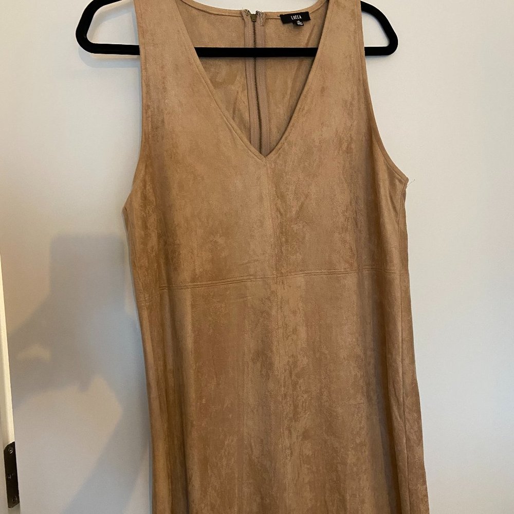 Velvet Women's Tan Dress